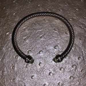 DY Bracelet with Prasiolite and Diamonds